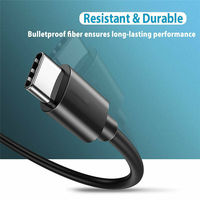 60W 3A Charge Rapide Smart PD Câble Type C Câble USB-C pour Téléphones Mobiles Notebook Tablettes Imprimantes Ordinateurs Écouteur Câble USB