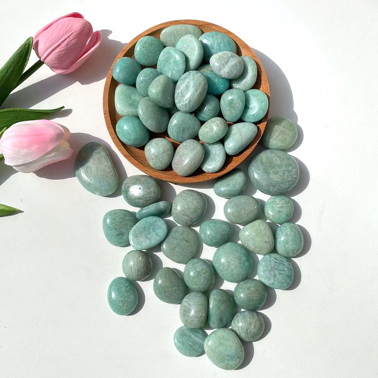 amazonite tumble stone