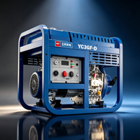Générateur diesel silencieux 3,0 kW YC3GF-D, moteur refroidi par air, 1800 tr/min, station d'alimentation portable