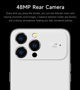 Potente 6GB <span class=keywords><strong>RAM</strong></span> 128GB <span class=keywords><strong>ROM</strong></span> 17ProMax 5G Smartphone 6,5 \ "Pantalla HD Reconocimiento facial inteligente A prueba <span class=keywords><strong>de</strong></span> golpes 6,5 \" Características <span class=keywords><strong>de</strong></span> la pantalla HD - Product Image 5