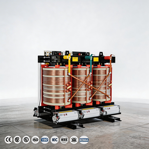 Transformateur sec 0,4 kV 500 kVA à faible bruit, type isolation, pour hôtel, isolation en résine coulée, auto-extinguissant, SD13 Cast - Product Image 1