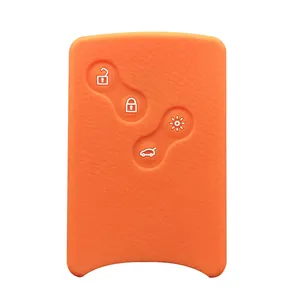 Coque <span class=keywords><strong>de</strong></span> protection en silicone noir anti-rayures pour clé <span class=keywords><strong>de</strong></span> <span class=keywords><strong>voiture</strong></span> Renault Clio, Captur, <span class=keywords><strong>Zoe</strong></span>, Laguna, Megane, Fluence, Scenic - Product Image 5