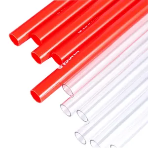 Недорогие многоразовые пластиковые соломинки, используемые в производстве кейтеринга