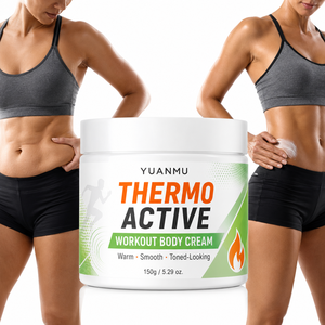 Crème triple action stimulante pour la transpiration – Crème amincissante pour les bras, le ventre et la taille – Gel pré-entraînement pour hommes et femmes - Product Image 1
