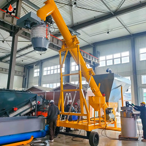 מעמיס בורגי נייד בעל יעילות גבוהה וללא אבק |   מכונת טעינה למשאיות של אבקת אפר פחם ואבקת צמנט - Product Image 3