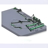 Ligne de production d'engrais TSP entièrement automatique à grande échelle avec granulation à tambour rotatif pour l'engrais triple superphosphate