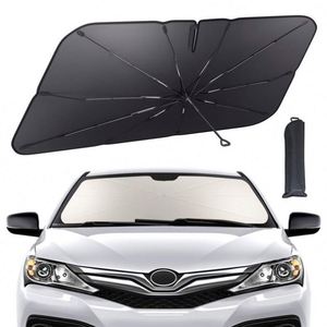 Parasoles para Auto con Logotipo Personalizado, Plegables, con Bloqueo UV, 190T, Sombrilla para Auto, Protector Solar para Parabrisas Delantero - Product Image 1