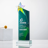 Nouvelle Arrivée : Trophée Sportif Étoilé Personnalisé Brillant pour Entreprises – Récompenses Modernes Haut de Gamme en Verre et Cristal Imprimé et Gravé au Laser