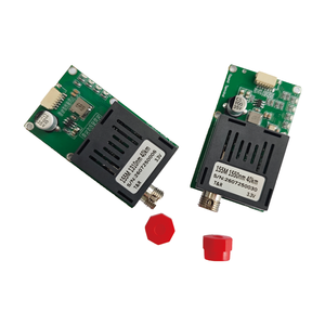40KM 1310nm 1550nm TTL ตัวรับส่งสัญญาณแสงแบบเฉพาะสำหรับ UAV 1 ช่องสัญญาณวิดีโอ UART/SBUS ไปยังโมดูลไฟเบอร์ออปติกแบบฝังตัวสำหรับการสื่อสารระหว่างอากาศและพื้นดิน - Product Image 1