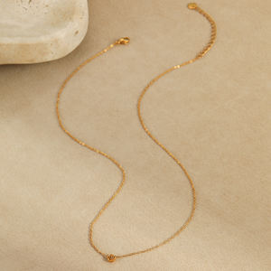 Симпатичные модные ювелирные изделия гипоаллергенные из нержавеющей стали цветок ожерелье браслет серьги комплект ювелирных изделий для девочек - Product Image 3