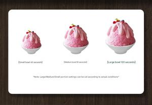 เครื่องทำสมูทตี้มะม่วงเกล็ดหิมะนมอัตโนมัติเชิงพาณิชย์ พร้อมเครื่องบดน้ำแข็งสแตนเลส - Product Image 5