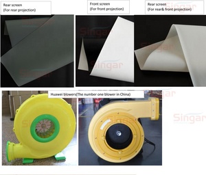 Kích Thước Lớn Màn Hình <span class=keywords><strong>Inflatable</strong></span> 20 Ft <span class=keywords><strong>Inflatable</strong></span> Ngoài Trời Drive-In Màn Hình Phim - Product Image 5