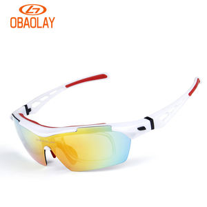 Lunettes de protection oculaire 2025 prêtes à être expédiées, 5 verres, lunettes de vélo, lunettes de route, lunettes de course à pied, lunettes de sport polarisées pour le cyclisme - Product Image 4
