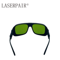 Lunettes et protections laser de sécurité 740-780nm OD5+, 780-820nm OD6+, 820-1100nm OD7+ pour la protection laser Diode NDYAG CE EN207