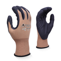Guantes de Trabajo Recubiertos de Nitrilo con Microespuma XINGYU, Tejido de Nailon y Elastano, Flexibles, Antideslizantes, para Seguridad en Automoción y Almacenes