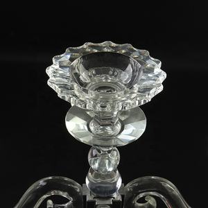 Wholesale Luxurious Glass <strong>Candle</strong> <strong>Holders</strong> 5 Arms/3 Arms Glass Candelabra Custom Home Wedding Decoration <strong>Candle</strong> <strong>Holders</strong> Crystal - Product Image 5