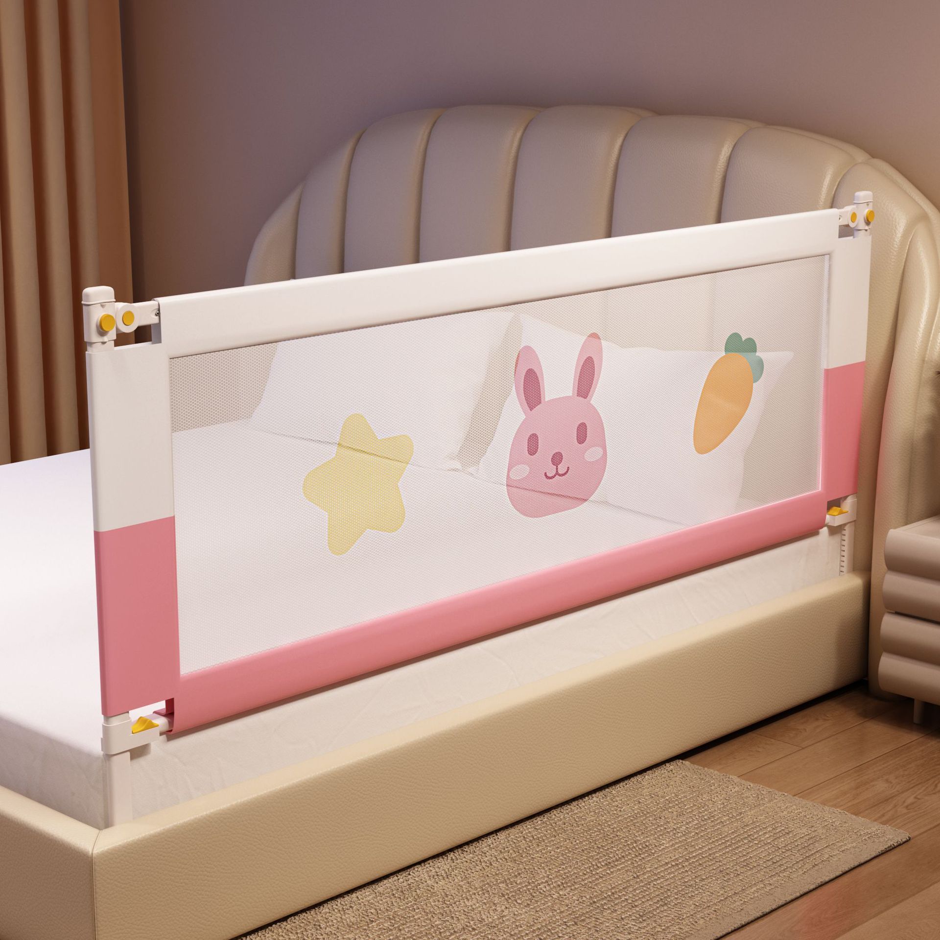Lapin carotte imprimé2,0 m
