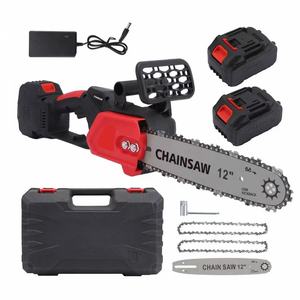 <span class=keywords><strong>Tronçonneuse</strong></span> portable sans balais de 12 pouces à batterie lithium pour l'élagage du bois et l'abattage, outil de jardinage portatif pour les exploitations transfrontalières - Product Image 4