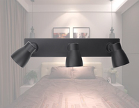 Lampe de carrosserie LED en aluminium Blanc/Noir Design de plafond Home Office Embedded LED Downlight Spots