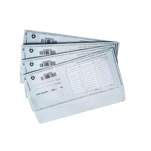 Sac <span class=keywords><strong>de</strong></span> sécurité robuste Numéros <span class=keywords><strong>de</strong></span> série uniques Poche transparente pour les dépôts bancaires Transit <span class=keywords><strong>de</strong></span> pièces pour le stockage <span class=keywords><strong>de</strong></span> la gomme à mâcher en gelée <span class=keywords><strong>de</strong></span> lait - Product Image 4