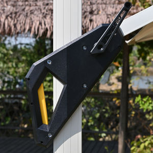 Sombrilla de <span class=keywords><strong>Patio</strong></span> Impermeable de 10 pies, Cuadrada, Grande, Tipo Cantilever, Resistente al Viento, para Jardín, Terraza, Piscina, <span class=keywords><strong>Patio</strong></span> - Product Image 4