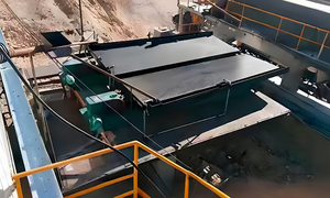 6S Vàng máy giặt trọng lực tách rung Shaker bảng cho thiếc/<span class=keywords><strong>Tungsten</strong></span>/CHROME quặng tập trung Vàng tập trung - Product Image 3