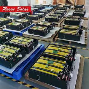Batería de Litio Rosen Adecuada de 48V 100Ah 150Ah 200Ah Power Wall con BMS para Sistema Solar Híbrido - Product Image 5