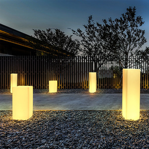 Dẫn đèn cột quảng cáo đám cưới, trang trí kỹ thuật ngoài trời, cột phát sáng sáng tạo, cảnh quan hàng đầu đường - Product Image 3