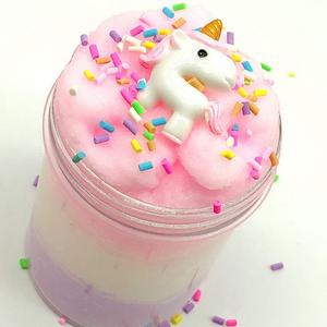 Kit de couleurs bon marché pour fournisseur, jouets DIY, argile à modeler, <span class=keywords><strong>slime</strong></span> <span class=keywords><strong>licorne</strong></span> gonflable - Product Image 3