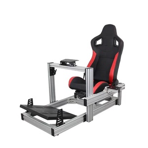 Simulador de Carreras Premium con Plataforma de Movimiento, Configuración Completa que Incluye Volante de Accionamiento Directo, Pedales y Asiento Ajustable - Product Image 6