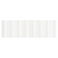 Kit de bandes LED XS-613/12 pièces, pour Thomson 65UA6606 65U3650C 65UB6406 65HR331M08A0 V0