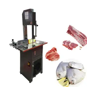 Automatic Bone Saw Meat Cutting Machine Butchery Equipment Meat Process Machine Bone Saw Cutter Frozen Meat Bone Cutting Saw
