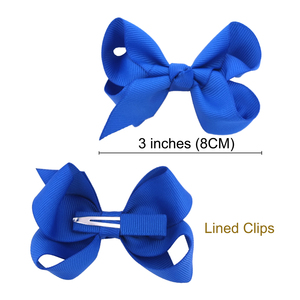 Hot Sale 3 Inch Small Jojo Hair Bow Clips Hairbows Hair Ribbons <strong>Hairgrips</strong> Bow Accessories for Baby Girls - Product Image 3