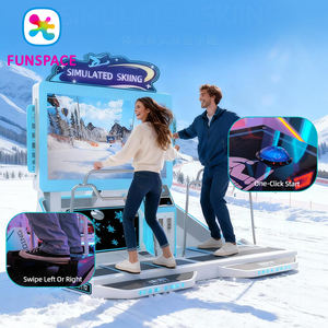 Simulador <span class=keywords><strong>de</strong></span> Esquí Deportivo Interior Funspace, Máquina <span class=keywords><strong>de</strong></span> Arcade Operada con Monedas, Simulador <span class=keywords><strong>de</strong></span> Carreras <span class=keywords><strong>de</strong></span> Esquí para 2 Jugadores - Product Image 3