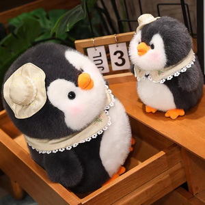 ตุ๊กตาเพนกวินน่ารัก ของเล่นตุ๊กตาผ้าโพลีเอสเตอร์นุ่ม ตุ๊กตากอดนอน ตุ๊กตาเด็ก ของขวัญวันเกิดและเทศกาลสำหรับเด็กชายและเด็กหญิง - Product Image 1