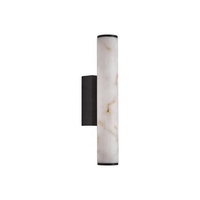 Applique murale LED vintage de style français avec design aspect marbre Appliques murales de chevet haut de gamme Wabi-Sabi pour
