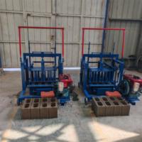 Machines de fabrication de blocs de béton et de briques creuses en ciment à moteur diesel les plus vendues en Afrique