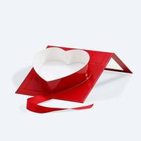 Boîtes en papier avec logo personnalisé, emballage en papier pour cadeaux, shopping, Saint-Valentin