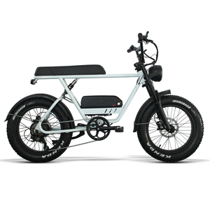 QUEENE Super Nouveauté Vélo à pneus larges rétro électrique Vélo électrique pas cher 73 Vélo électrique lourd - Product Image 5