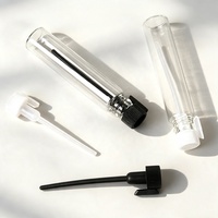 Flacons de parfum vides miniatures de 1 ml, 1,5 ml, 2 ml, 3 ml, flacons d'échantillons de parfum de voyage en verre avec bouchon en plastique