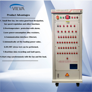 Banque de charge AC 180 Amp, charge fictive non linéaire 10KW, banque de charge fictive de test d'inversion RCD 10KW - Product Image 4