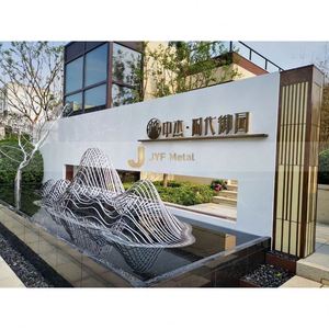 ANW9521 Escultura Decorativa Art Deco de Acero Inoxidable 304 Hecha a Medida con Detalles Artísticos Finos para Aniversario - Product Image 5