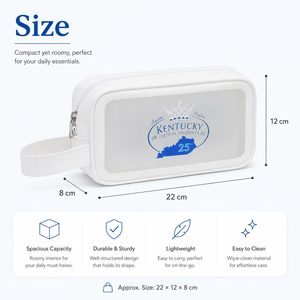 Trousse de Toilette en PVC Transparente Personnalisable avec Logo – Pochette Maquillage et Organisateur de Beauté – Fournisseur en Gros - Product Image 3