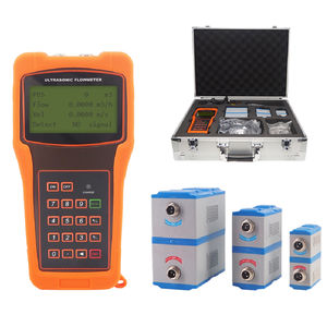 WanBang計器ハンドヘルドポータブル超音波流量計設置数分 - Product Image 1