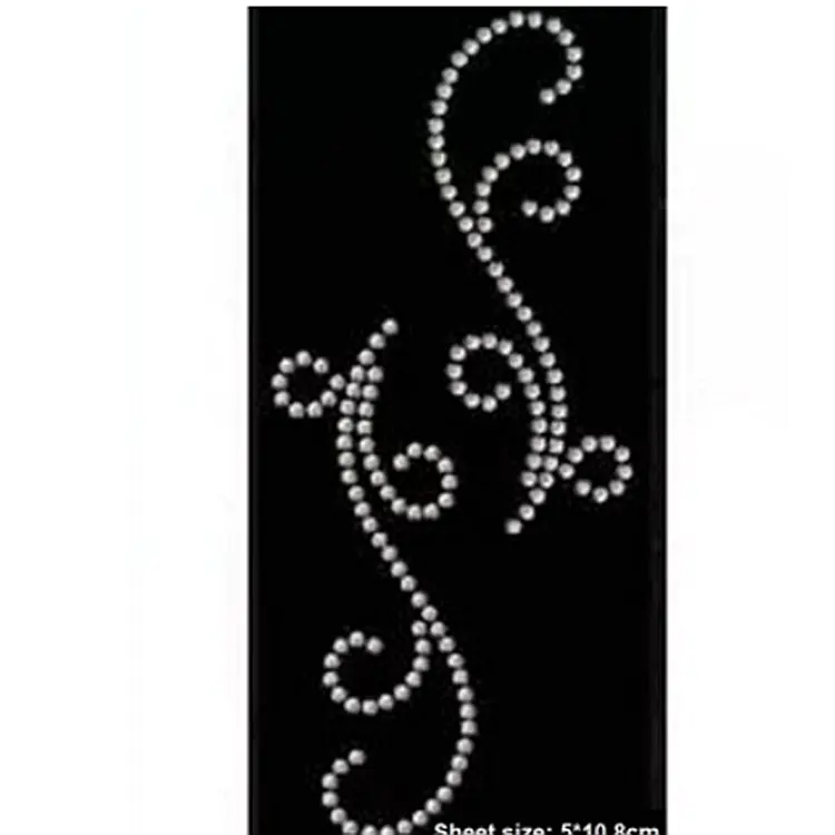 Personaliseer Bloemige Bloem Vintage Strass Decoratieve Mode Scrapbooking Sticker