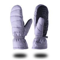Gants de ski isolés imperméables coupe-vent résistants au froid pour l'hiver pour le snowboard et les activités de plein air - Unisexe
