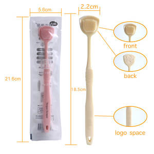 منظفات لسان متعددة الوظائف للتنفس الحر ومكشط اللسان والعناية بالفم مع كيس بولي بروبلين - Product Image 4