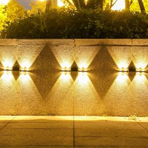 Outdoor Waterdichte Zonne-Wandlampen Beveiliging Led Lamp Verlichting Huis Decoratie Warm Wit Solar Tuin Verlichting Voor Parkeerplaats - Product Image 6