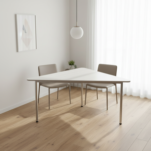 Modern High Quality <b>Wooden</b> Eco-Friendly <b>Extendable</b> Triangle <b>Dining</b> <b>Table</b> for <b>Dining</b> Room Home Furniture - Product Image 3