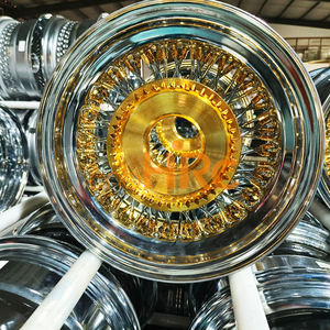 13 14 15 16 17 18 19 20 pulgadas 72 80 100 ruedas de alambre de acero con encaje cruzado de radios para <span class=keywords><strong>JAGUAR</strong></span> 1996 1987 XJ8 XJ12 <span class=keywords><strong>XJ40</strong></span> XJS XJ6 - Product Image 3